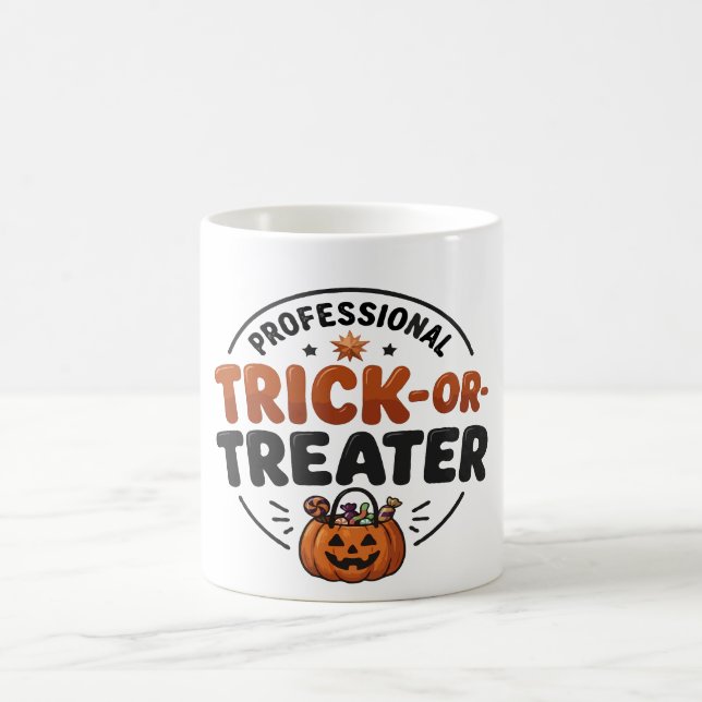 Professionell Halloweentröskare Halloween Kaffemugg (Center)