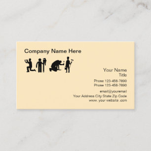 Professionell Handyman Services Visitkort