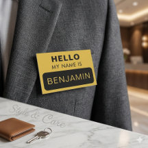 Professionell Hej Mitt Namn Är Anpassat Namn