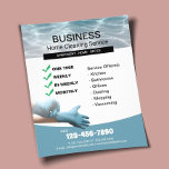 Professionell Hemmet Städning hus blått<br><div class="desc">Professionell Home Städning House Keeping Service Blue Flyers.</div>