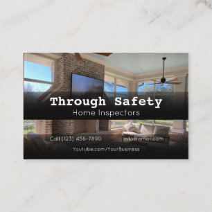 Professionell Home Inspection Services Visitkort