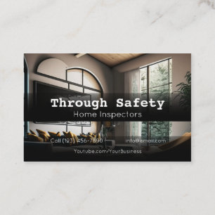 Professionell Home Inspection Services Visitkort