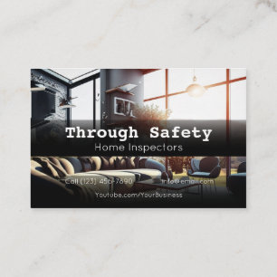 Professionell Home Inspection Services Visitkort