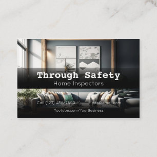 Professionell Home Inspection Services Visitkort