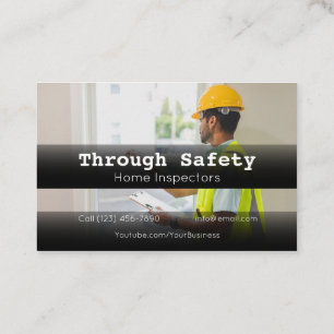 Professionell Home Inspection Services Visitkort