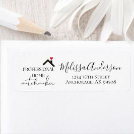 Professionell Home Matchmaker Real Gods Adress  Returadress Etikett