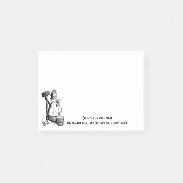 "Professionell House Keeping" Post-it Block (Framsida)