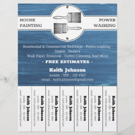 Professionell House Painter Decorator ConTRAP Reklamblad