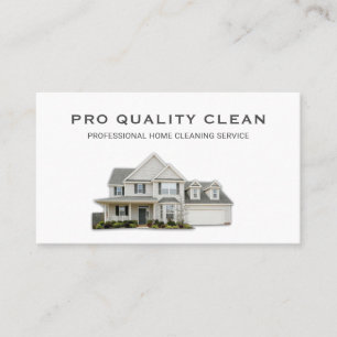 Professionell House Städning Renare Service Visitkort