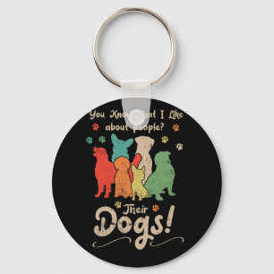 Professionell Hund Groomer Pappa Grooming Doggie Nyckelring