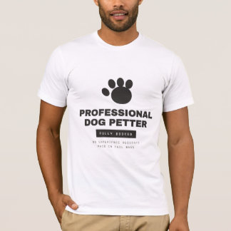 Professionell hundpussare helt bokad Bella Canvas T Shirt