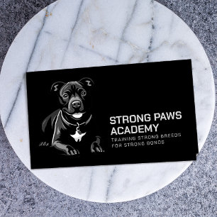 Professionell hundträning visitkort