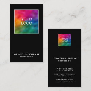 Professionell i Business Logotyp Elegant Modern Lo Visitkort