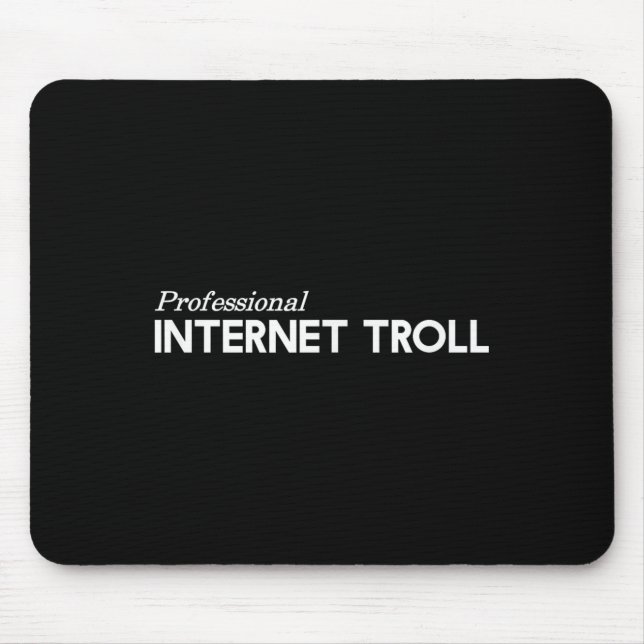 Professionell Internet Troll Funny Musmatta (Framsidan)