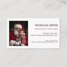 Professionell jul tomte foto