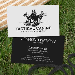 Professionell K9-utbildning Visitkort