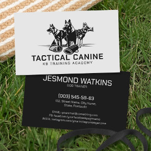 Professionell K9-utbildning Visitkort