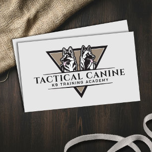 Professionell K9-utbildning Visitkort