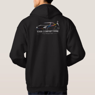Professionell karosslackeringsverkstad för bilar hoodie