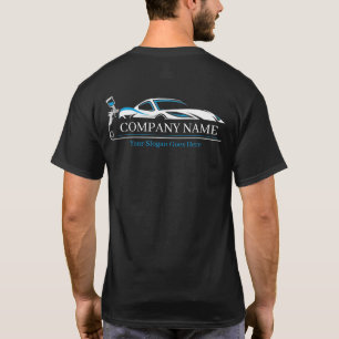 Professionell karosslackeringsverkstad för bilar t shirt
