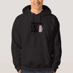 Professionell Katt Ägare Katt Kat Trainer Animal 3 Hoodie
