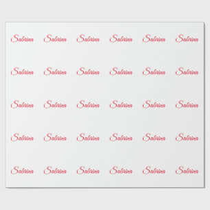 Professionell klassisk handskriven namn Anpassning Presentpapper