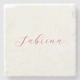 Professionell klassisk handstil namn anpassningsba stenunderlägg