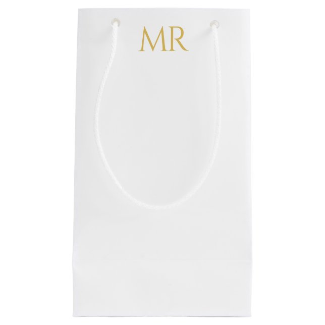 Professionell klassisk monogram minimalistisk enke (Framsidan)