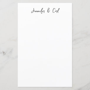 Professionell Klassiskt minimalistiskt vanligt Pap