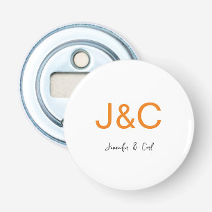 Professionell Klassiskt monogram - minimalistiskt Flasköppnare