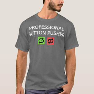 Professionell-knapp  t shirt