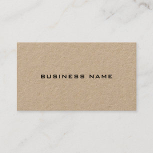 Professionell Kraft Papper Elegant Design Modern Visitkort