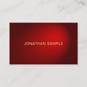 Professionell Kreativ Black Red Damask Luxury Visitkort