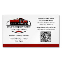 Professionell Lastbil Hauling Company QR-kod