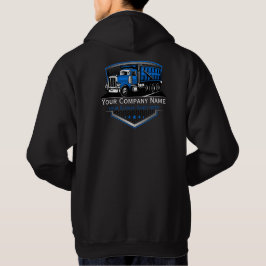 Professionell Lastbils Transport Firma Hoodie