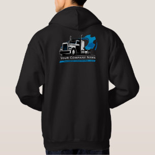 Professionell lastbilstransportreparation Företag Hoodie