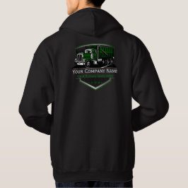 Professionell Lastransport Företag Hoodie