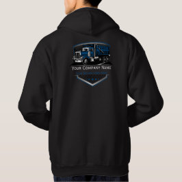 Professionell Lastransport Företag Hoodie