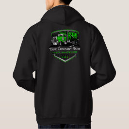 Professionell Lastransport Företag Hoodie