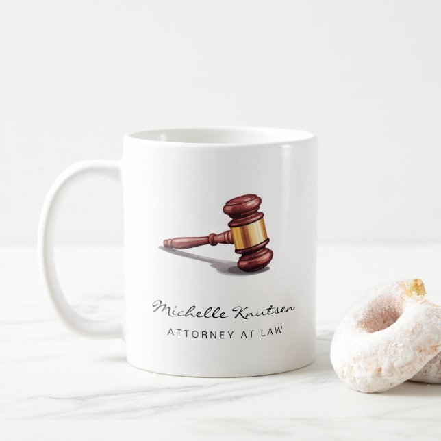Professionell Lawyer Attorney lyxury Kaffemugg (Med munk)