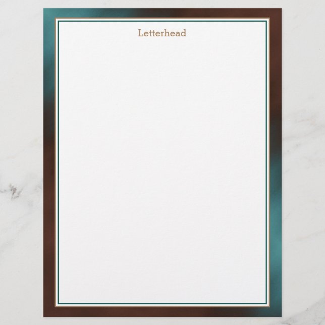 Professionell Letterhead Brevhuvud (Framsida)