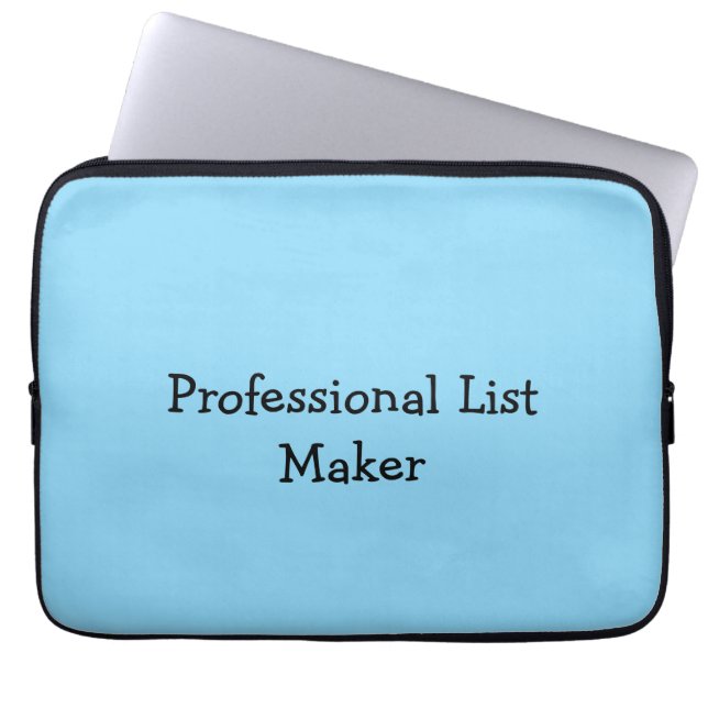Professionell listtillverkare laptop fodral (Framsidan)