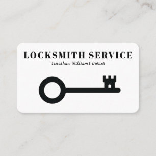 Professionell Locksmith Service Visitkort