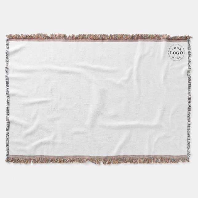 Professionell Logotyp Blanket - Anpassningsbar Bra Filt (Framsidan)