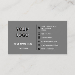 Professionell Logotyp Design Corporatie Modern - G Visitkort