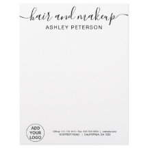 Professionell logotyp svartvit enkel typografi