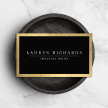 Professionell Luxe Faux Guld och Black