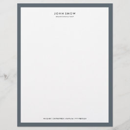 Professionell Luxe Letterhead Brevhuvud