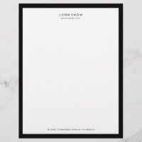 Professionell Luxe Letterhead
