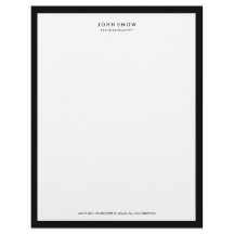 Professionell Luxe Letterhead